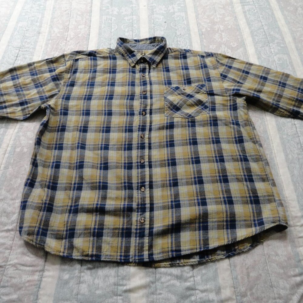 NOBLE Outfitters, Long Sleeve Flannel Shirt, 3XL Tall, Like New